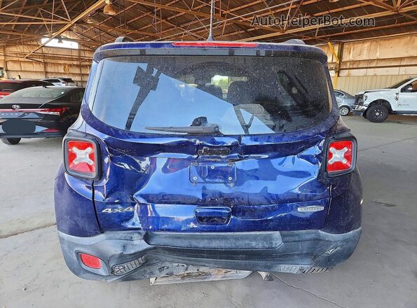 ZACCJBBB2JPH99960 2018 JEEP RENEGADE Синий Вид сзади