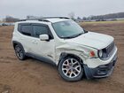 2017 Jeep Renegade Latitude White vin: ZACCJBBB4HPF53325