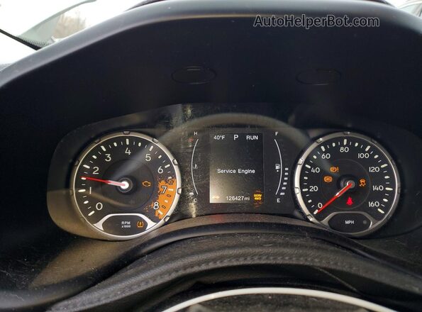 ZACCJBBB4HPF53325 2017 JEEP RENEGADE White Вид щитка приладів