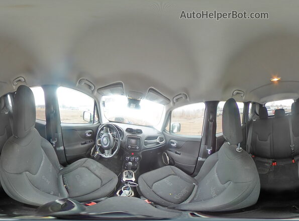 ZACCJBBB4HPF53325 2017 JEEP RENEGADE White Панорамний вид салону 360°