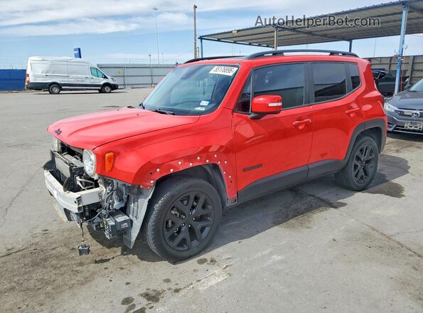 ZACCJBBB5HPF61756 2017 JEEP RENEGADE Red Przód lewy