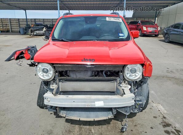 ZACCJBBB5HPF61756 2017 JEEP RENEGADE Red Widok z przodu