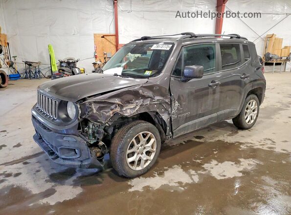 ZACCJBBB6HPF31083 2017 JEEP RENEGADE Серый Передняя левая четверть