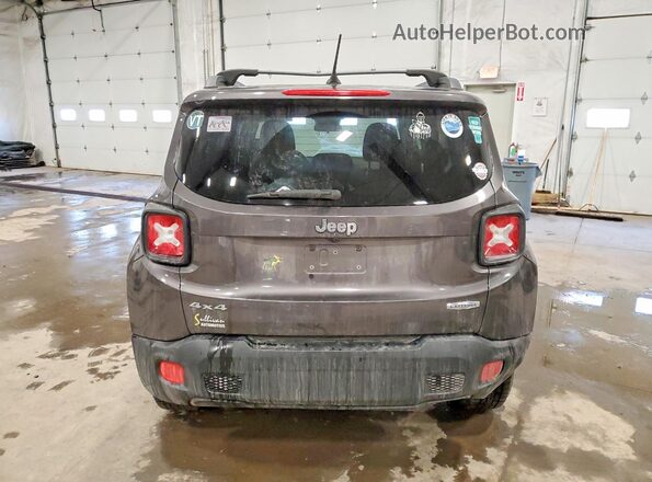 ZACCJBBB6HPF31083 2017 JEEP RENEGADE Серый Вид сзади