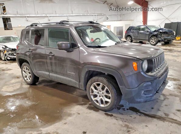 ZACCJBBB6HPF31083 2017 JEEP RENEGADE Серый Передняя правая четверть