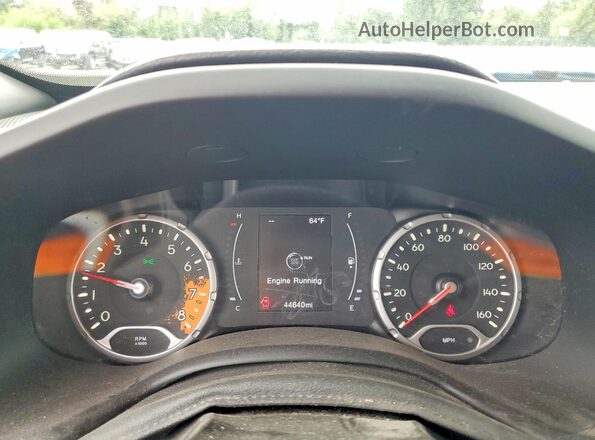 ZACCJBBH1JPH32268 2018 JEEP RENEGADE Черный Вид щитка приборов