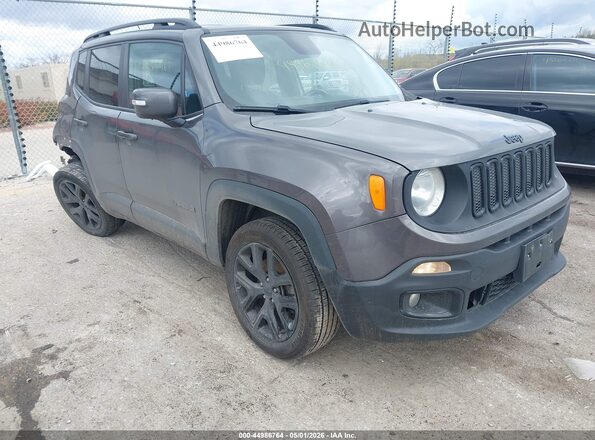 ZACCJBBT0GPC87681 2016 JEEP RENEGADE Серый Передняя правая четверть