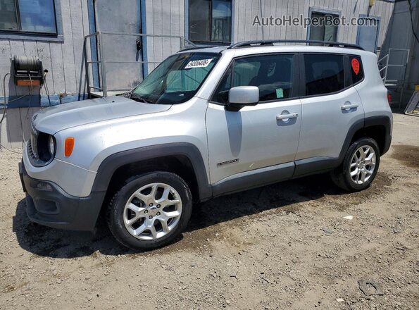 ZACCJBBT2GPC65486 2016 JEEP RENEGADE Silver Передня ліва чверть