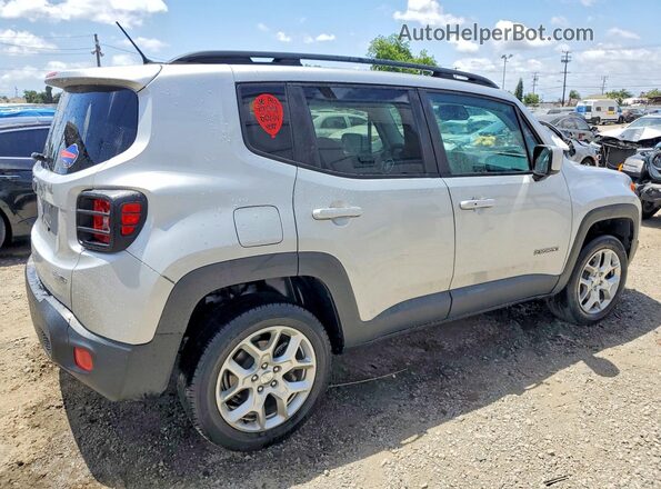 ZACCJBBT2GPC65486 2016 JEEP RENEGADE Silver Задня права чверть