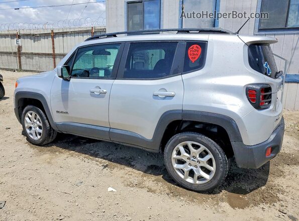 ZACCJBBT2GPC65486 2016 JEEP RENEGADE Silver Задня ліва чверть