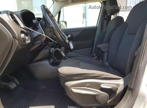 ZACCJBBT2GPC65486 2016 JEEP RENEGADE Silver Вид салону спереду