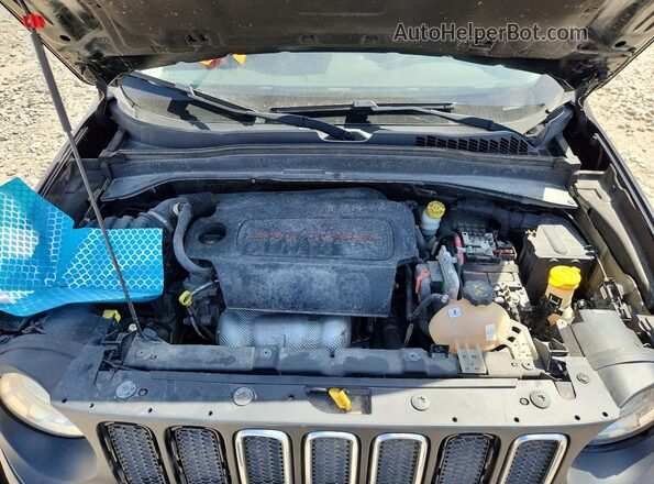 ZACCJBBT5GPC64915 2016 JEEP RENEGADE Черный Вид задней части салона