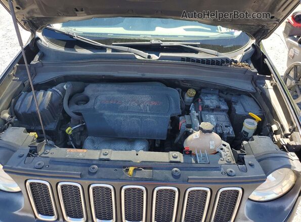 ZACCJBBT5GPC87207 2016 JEEP RENEGADE Black Вид підкапотного простору