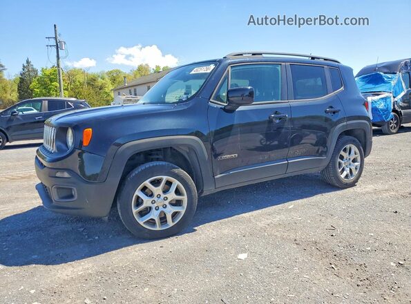 ZACCJBBT5GPC87207 2016 JEEP RENEGADE Black Передня ліва чверть