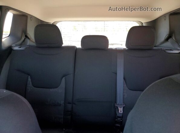 ZACCJBBT5GPC87207 2016 JEEP RENEGADE Black Вид задніх сидінь