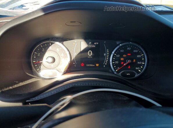 ZACCJBBT5GPD45204 2016 JEEP RENEGADE Black Vista del cuadro de instrumentos