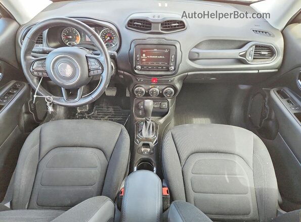 ZACCJBBT7GPC90786 2016 JEEP RENEGADE Black Dashboard view