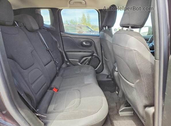 ZACCJBBT7GPC90786 2016 JEEP RENEGADE Black Rear interior view