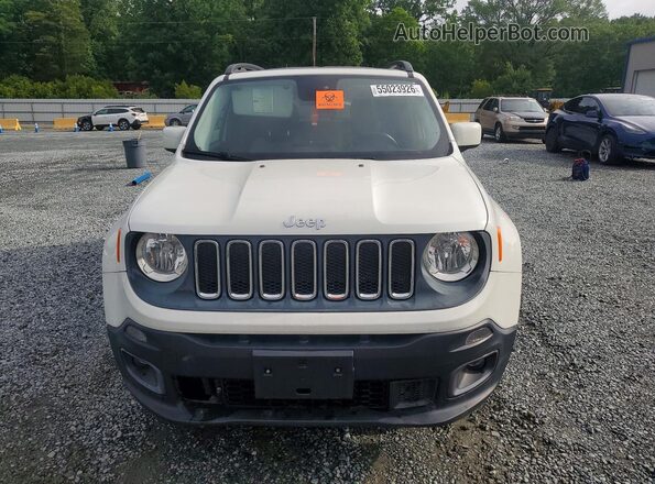ZACCJBBT8GPC98671 2016 JEEP RENEGADE White Դիմացի տեսք