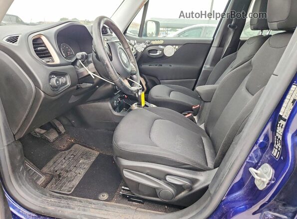 ZACCJBBT8GPD69979 2016 JEEP RENEGADE Blue Вид салону спереду