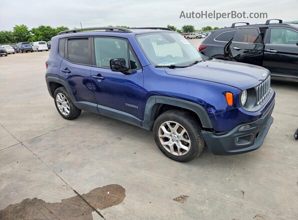ZACCJBBT8GPD69979 2016 JEEP RENEGADE Blue Передня права чверть