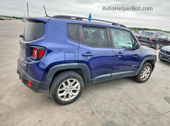 ZACCJBBT8GPD69979 2016 JEEP RENEGADE Blue Задня права чверть