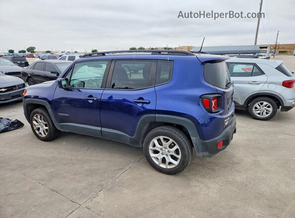 ZACCJBBT8GPD69979 2016 JEEP RENEGADE Blue Задня ліва чверть