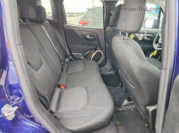 ZACCJBBT8GPD69979 2016 JEEP RENEGADE Blue Вид задніх сидінь