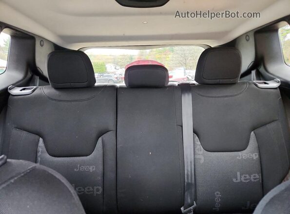 ZACCJBBW2GPC49587 2016 JEEP RENEGADE Black Widok tylnych siedzeń
