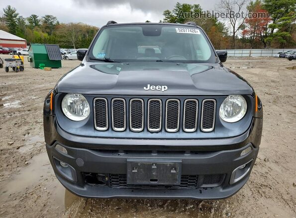 ZACCJBBW2GPC49587 2016 JEEP RENEGADE Black Widok z przodu