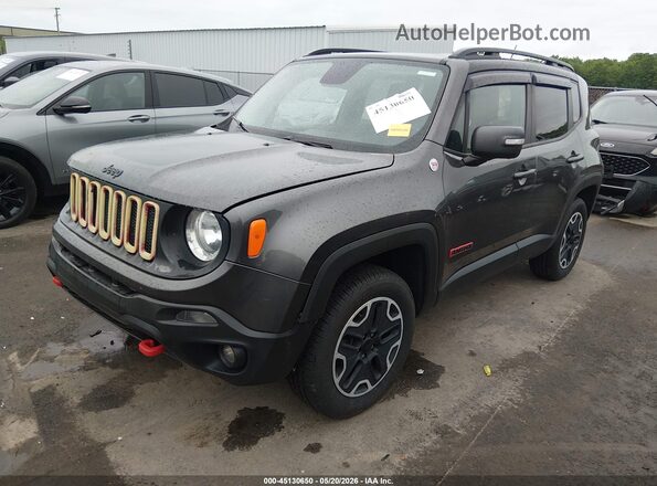 ZACCJBCB0HPF86529 2017 JEEP RENEGADE Gray Przód lewy