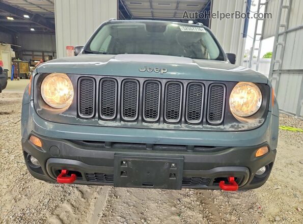 ZACCJBCB4HPF17598 2017 JEEP RENEGADE Серый Вид спереди