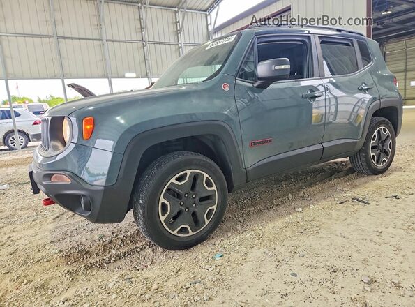ZACCJBCB4HPF17598 2017 JEEP RENEGADE Серый Передняя левая четверть