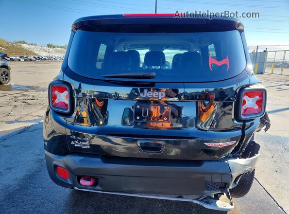 ZACCJBCB7JPH58979 2018 JEEP RENEGADE Black Rear view