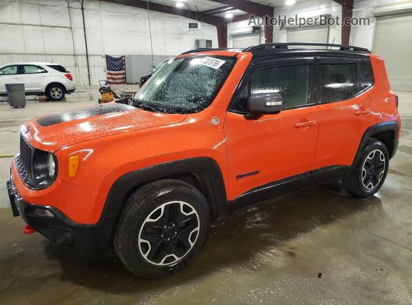 ZACCJBCT0GPC52928 2016 JEEP RENEGADE Оранжевый Передняя левая четверть