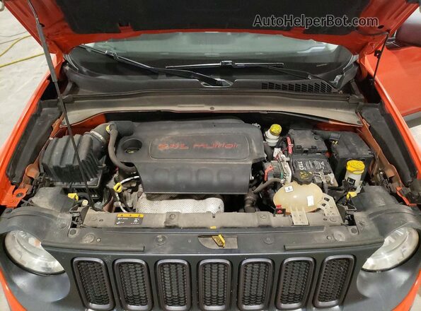 ZACCJBCT0GPC52928 2016 JEEP RENEGADE Оранжевый Вид подкапотного пространства