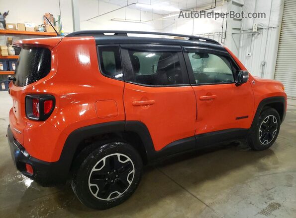 ZACCJBCT0GPC52928 2016 JEEP RENEGADE Оранжевый Задняя правая четверть