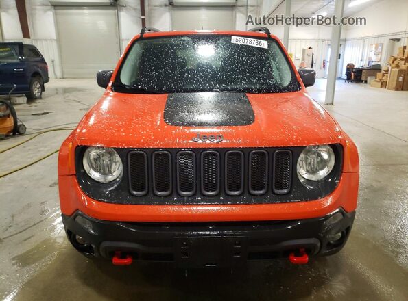 ZACCJBCT0GPC52928 2016 JEEP RENEGADE Оранжевый Вид спереди
