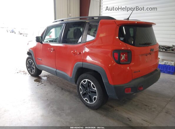 ZACCJBCT1GPD02526 2016 JEEP RENEGADE Orange Հետևի ձախ