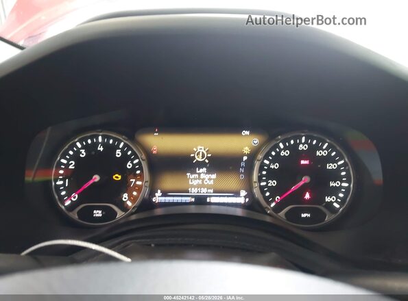 ZACCJBCT1GPD02526 2016 JEEP RENEGADE Orange Հետևի նստատեղերի տեսք