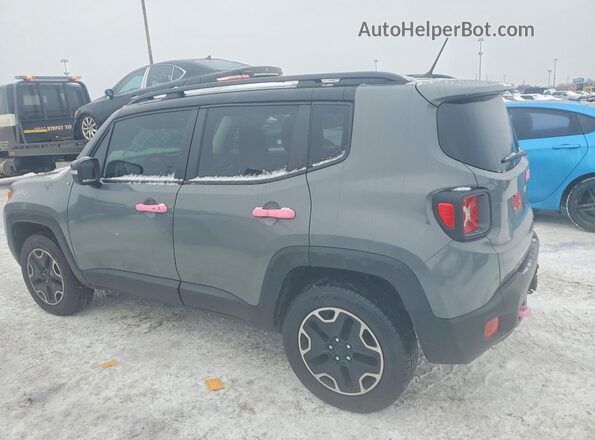 ZACCJBCT3GPD19716 2016 JEEP RENEGADE Gray Tył lewy