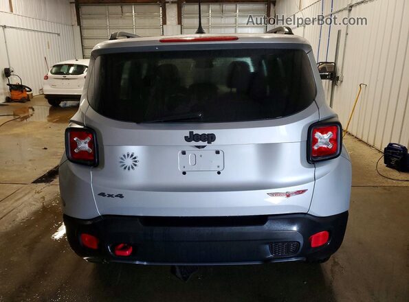 ZACCJBCT3GPD44650 2016 JEEP RENEGADE Silver Вид ззаду