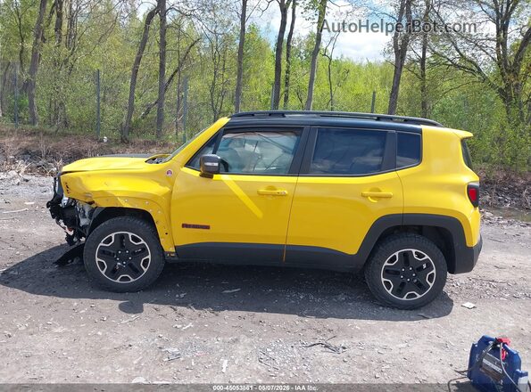 ZACCJBCT4GPD17912 2016 JEEP RENEGADE Желтый Панорамный вид салона 360°