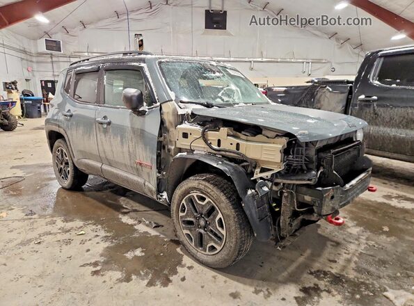 ZACCJBCT5GPC78411 2016 JEEP RENEGADE Синий Передняя правая четверть