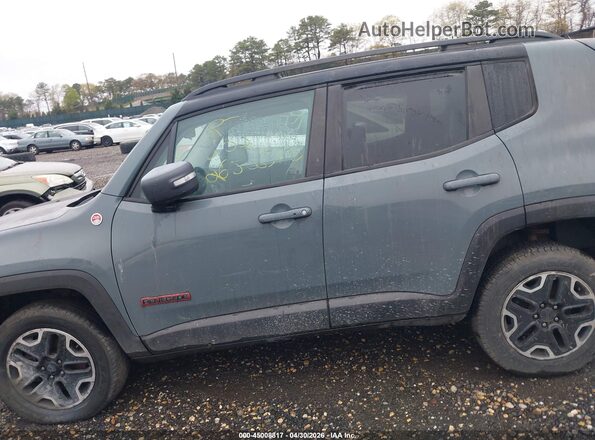 ZACCJBCT6GPC68485 2016 JEEP RENEGADE Серый Вид задней части салона