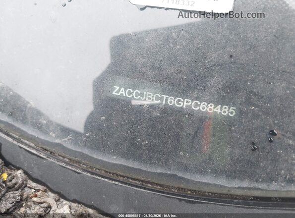 ZACCJBCT6GPC68485 2016 JEEP RENEGADE Серый 