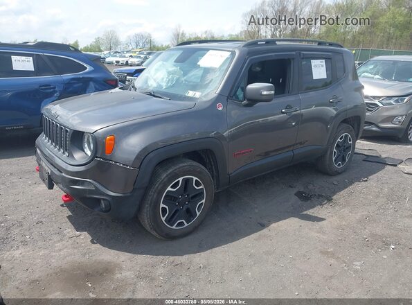 ZACCJBCT7GPE32150 2016 JEEP RENEGADE Серый Передняя левая четверть