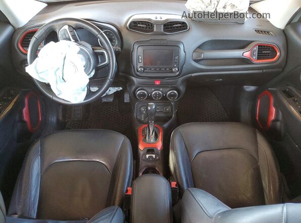 ZACCJBCT8GPC59299 2016 JEEP RENEGADE Серый Вид панели приборов