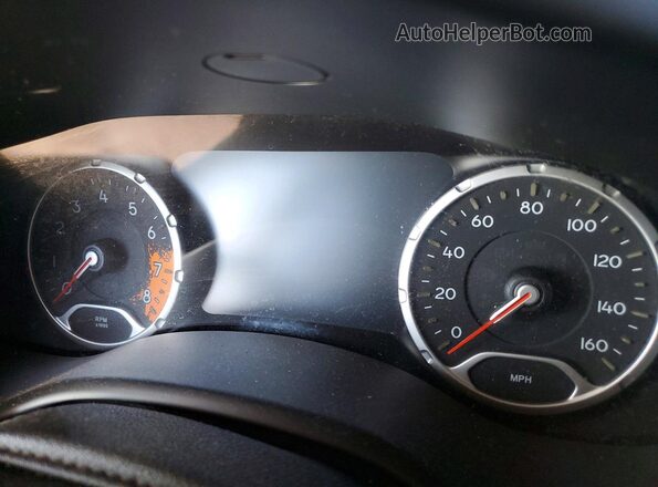 ZACCJBCT8GPC59299 2016 JEEP RENEGADE Серый Вид щитка приборов