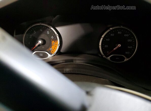 ZACCJBCTXGPC97259 2016 JEEP RENEGADE Серый Вид щитка приборов